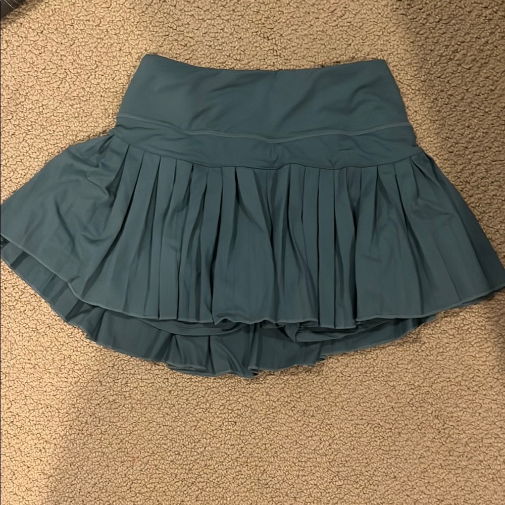 Teal Gold Hinge Skirt